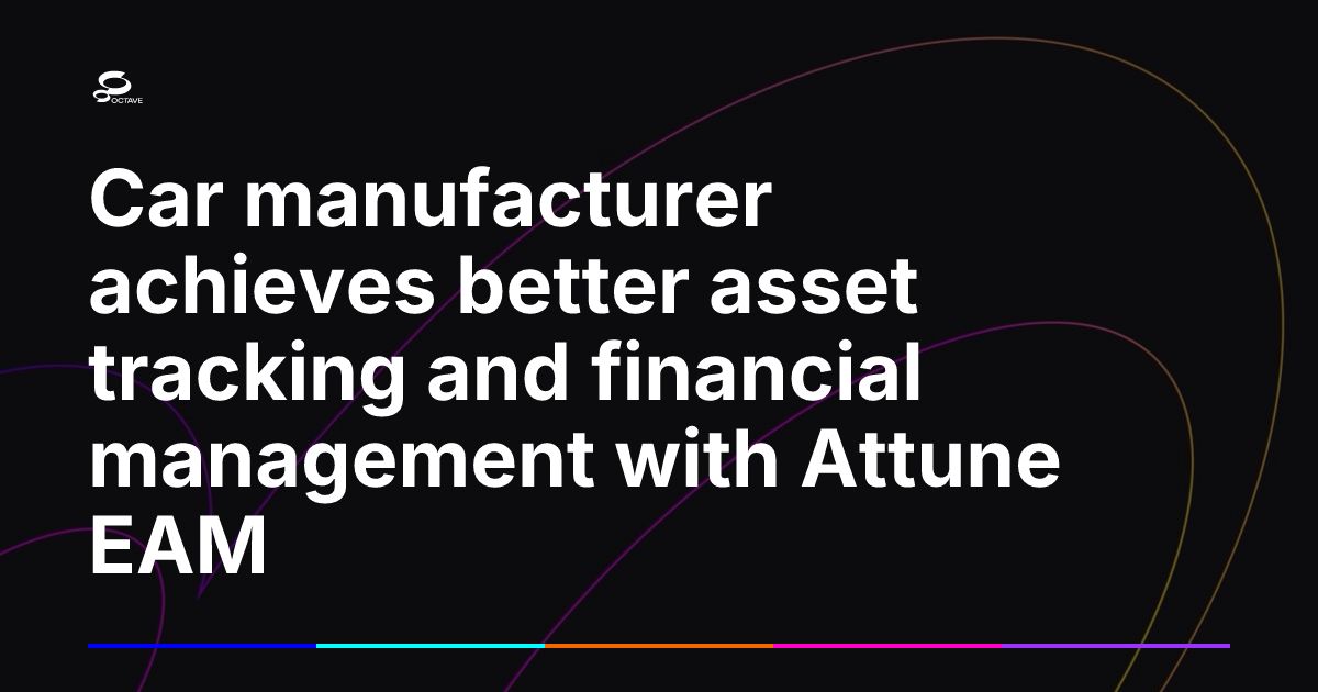 Car manufacturer achieves better asset tracking and financial ...