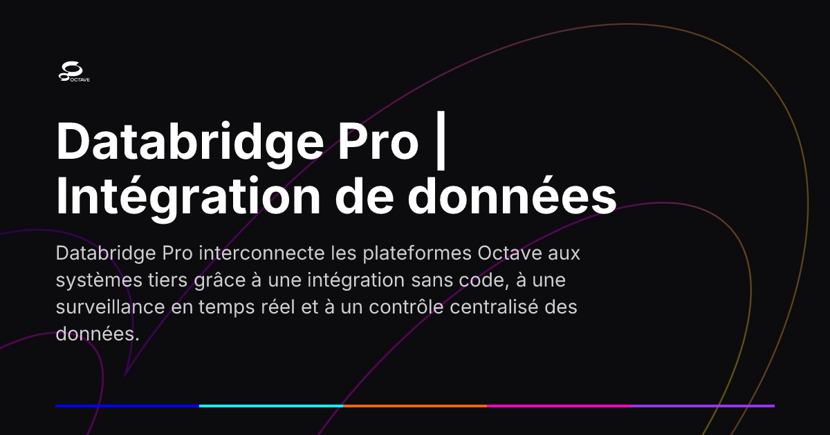 Databridge Pro | Intégration de données | Octave