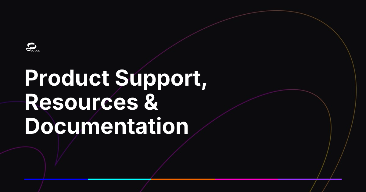Octave Test Requisition Form.pdf Product Support, Resources & Documentation | Octave