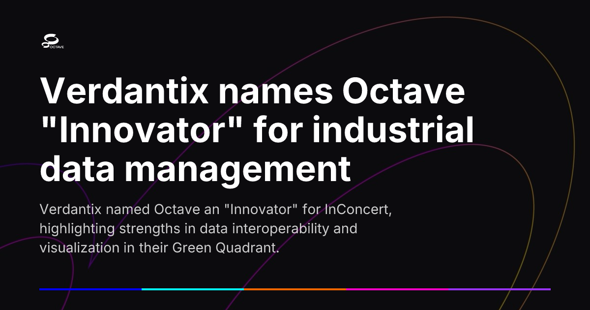 Octave Logistics Verdantix names Octave